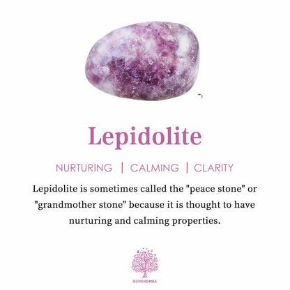 Anti-Anxiety Amethyst, Lepidolite and Lapis Lazuli Bracelet - Aurora-Nora Luxe
