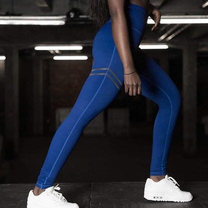 Anti-Cellulite Compression Leggings for Women - SculptFit-Blue-S-Nora Luxe