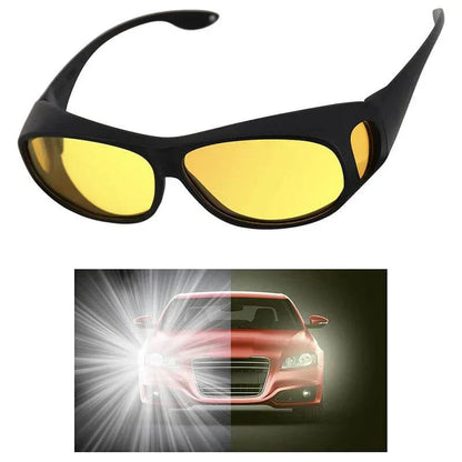 Anti-reflective Night Vision Glasses - NightGuard-Yellow-Nora Luxe