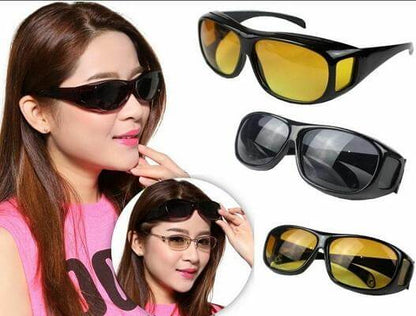 Anti-reflective Night Vision Glasses - NightGuard-Yellow-Nora Luxe