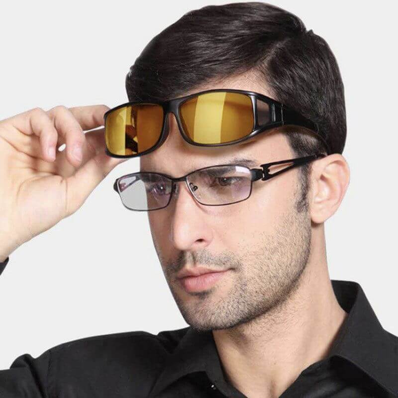 Clear Vision Driving Glasses - NightGuard - Pexav
