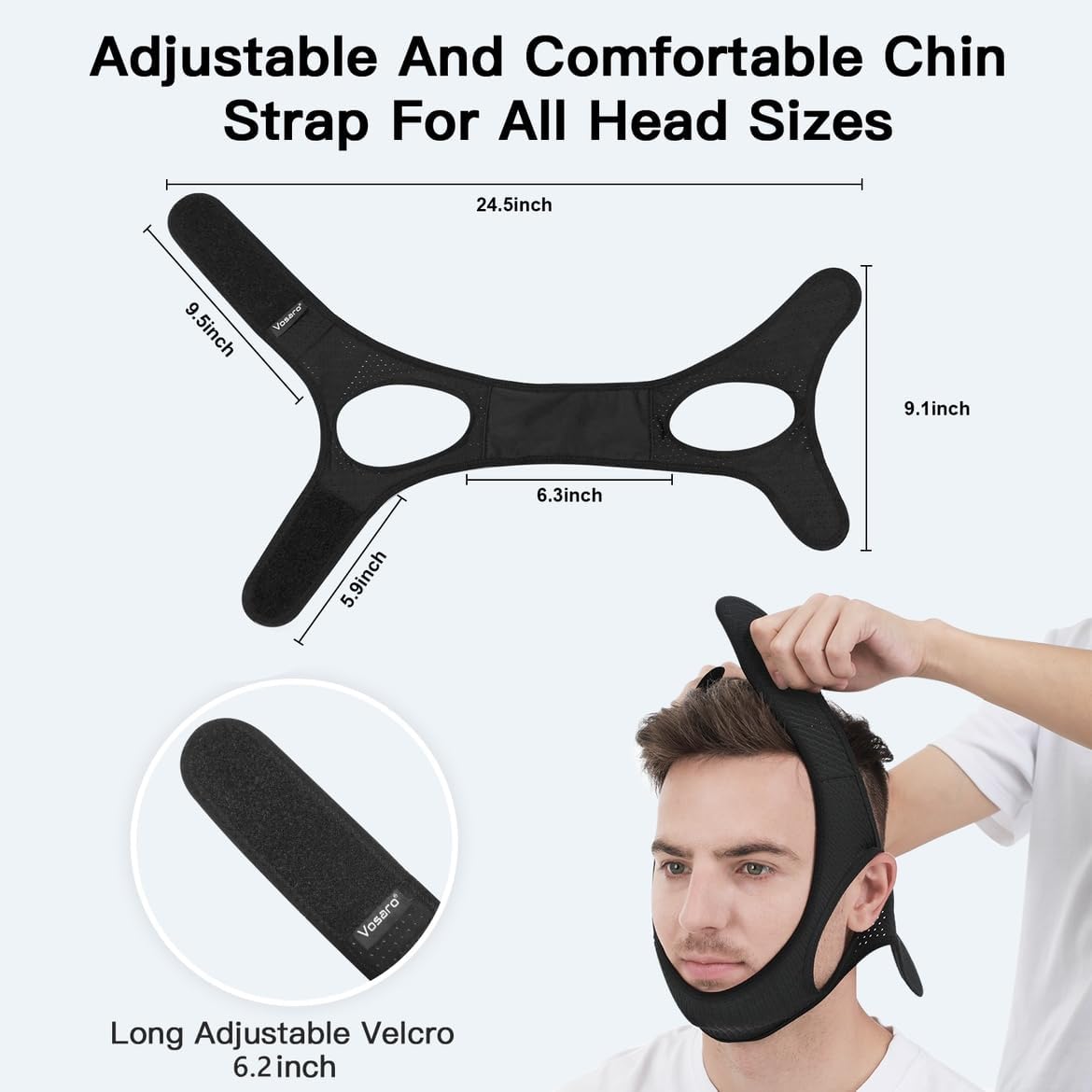 Anti-Snore Headband - DreamQuiet-Nora Luxe