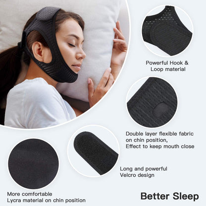 Anti-Snore Headband - DreamQuiet-Nora Luxe