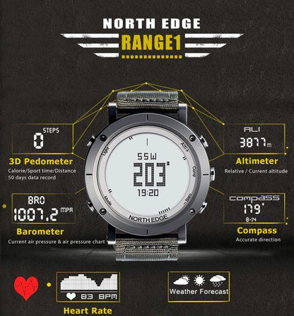 Tactical Outdoor Sports Watch for Men