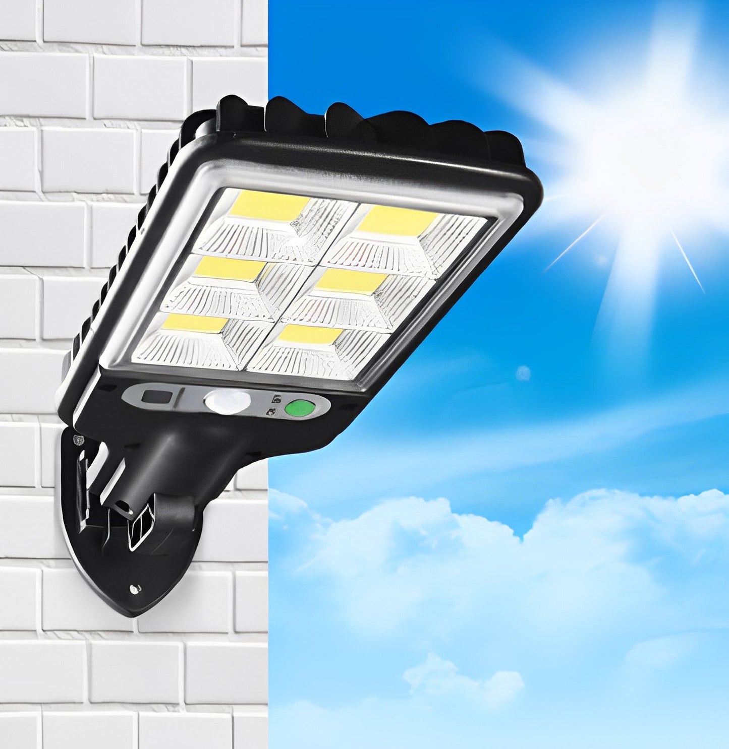 Wireless Motion Sensor Outdoor Solar LED Flood Lamp - Pexav