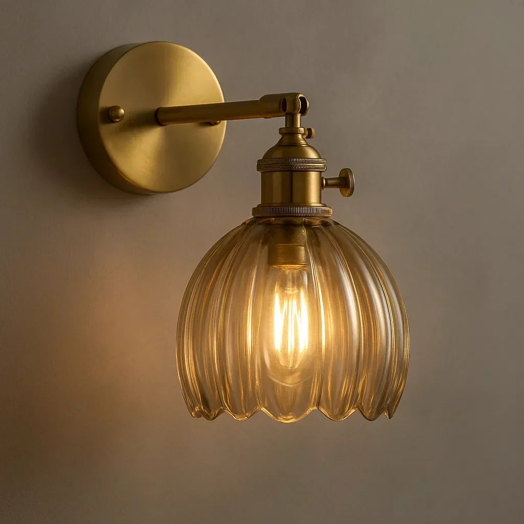 Classic Retro Tulip Wall Lamp Shade Lighting - Pexav