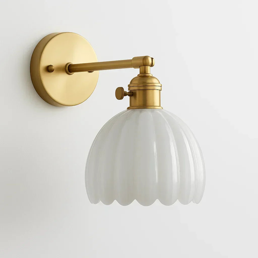 Classic Retro Tulip Wall Lamp Shade Lighting