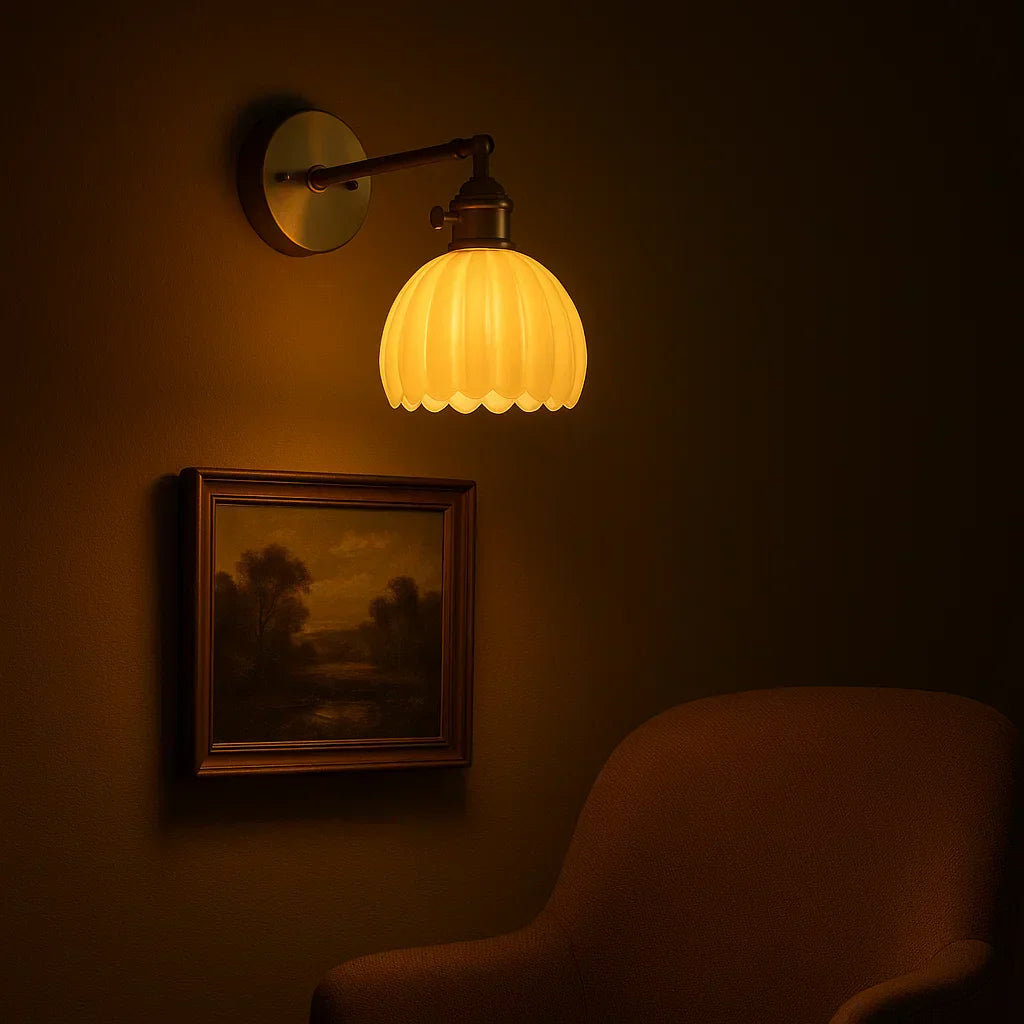 Classic Retro Tulip Wall Lamp Shade Lighting