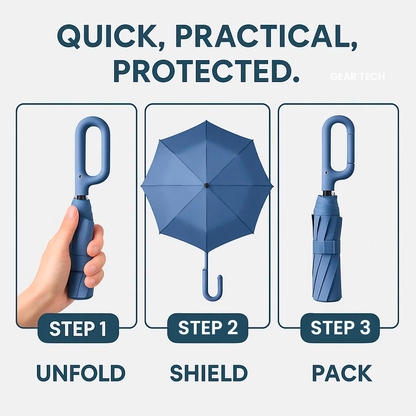 Waterproof Compact Travel Umbrella