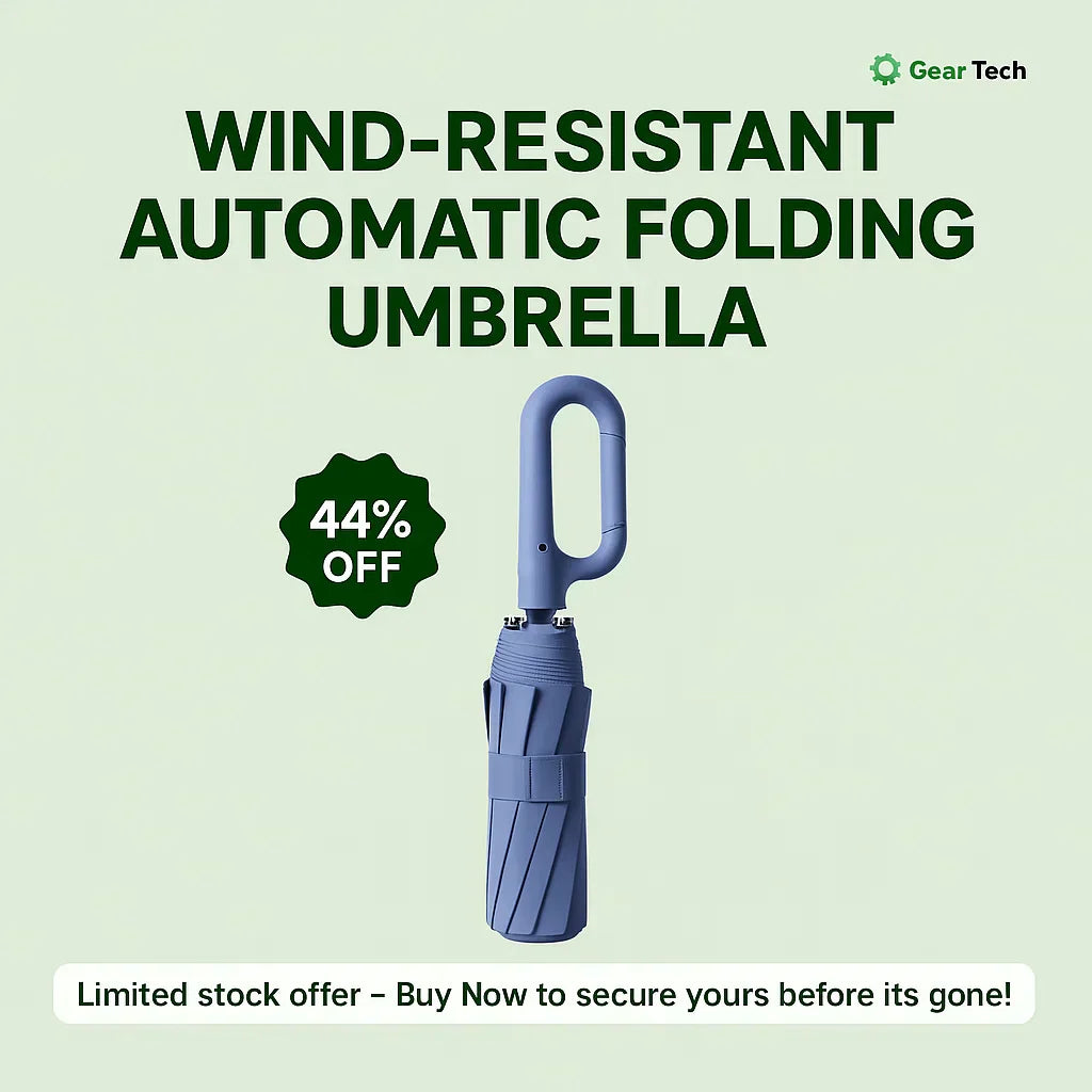 Waterproof Compact Travel Umbrella