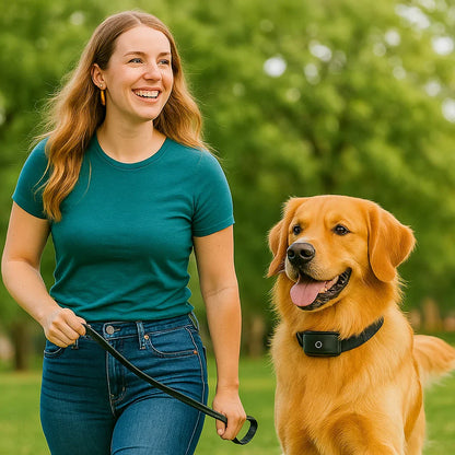 GPS Pet Tracker Collar with Real Time Location Alerts