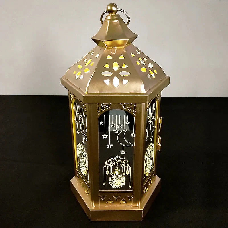Atmospheric Party Lamp - NoorLantern-Falling Stars with the Moon-Nora Luxe