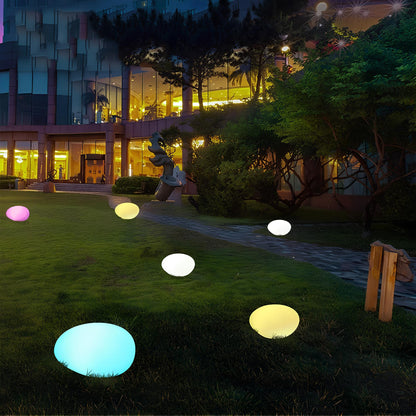 Atmospheric Wireless Garden Lamp - LumaStone-Medium (USB Rechargeable)-Nora Luxe