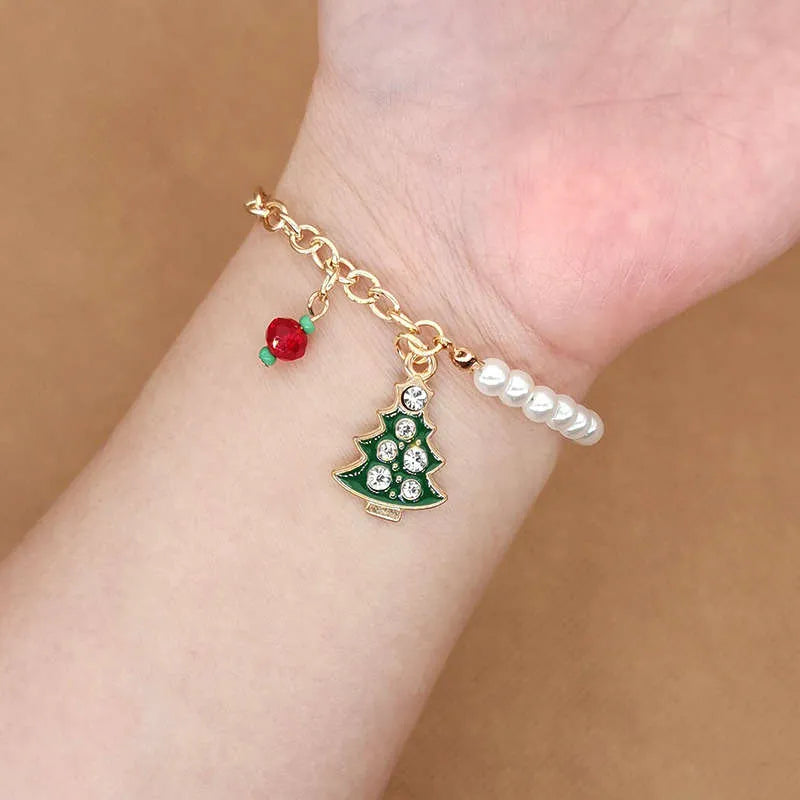 Holiday Cheer Christmas Bracelet for Women - Pexav