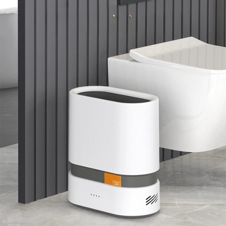 Touchless Sensor Trash Can with Bag Dispenser - Pexav