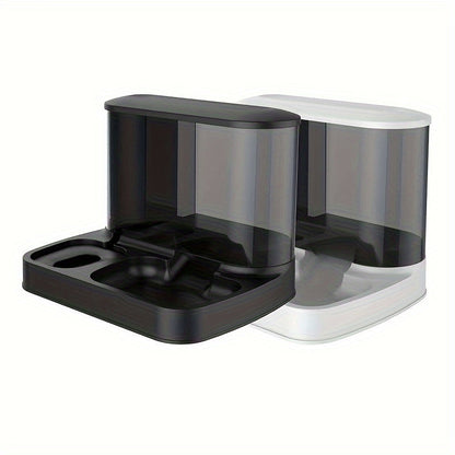 Automatic Food and Water Feeder - EasyFeed Duo-White-Nora Luxe