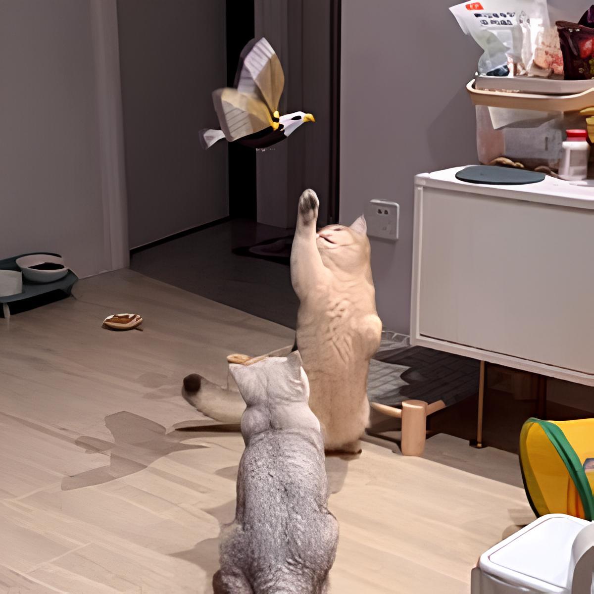 Automatic Moving Bird Toy - FlyBuddy™-Parrot-Nora Luxe