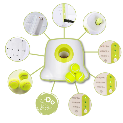 Automatic Pet Ball Launcher Toy