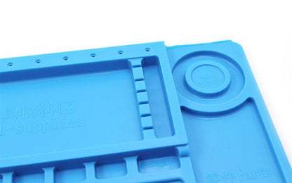 Durable Soldering Work Mat with Storage Compartments