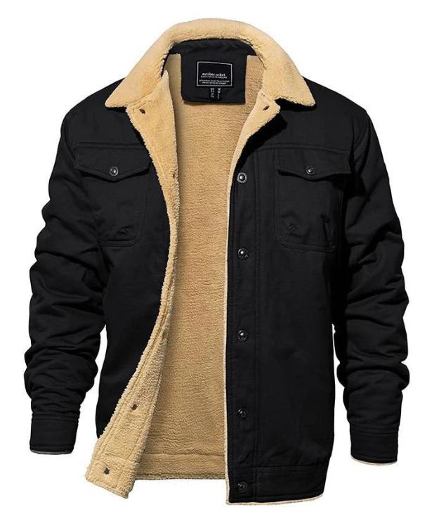 Classic Pilot Bomber Leather Jacket - Pexav