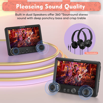 Portable Car DVD Entertainment System