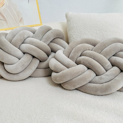 Comfortable Faux Fur Round Throw Pillows