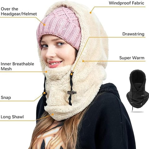 Warm Fleece Winter Face Mask