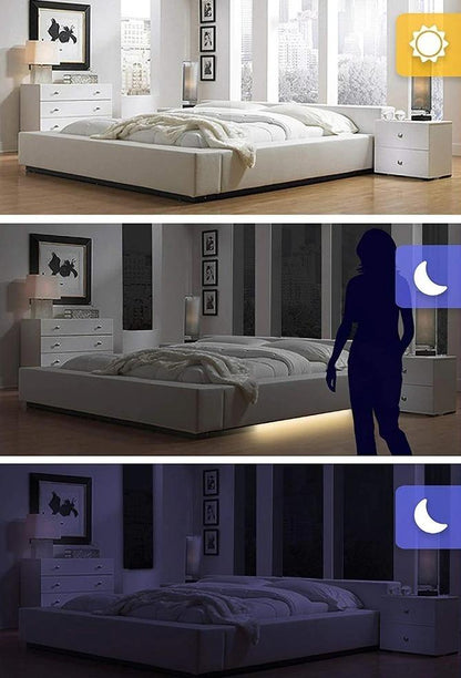 Automatic LED Bedside Night Light with Sensor