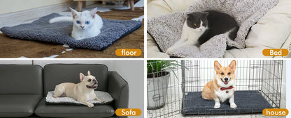 Cozy Heated Cat Bed | Warm Pet Mat