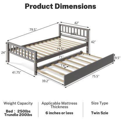 Space Saving Double Bunk Bed