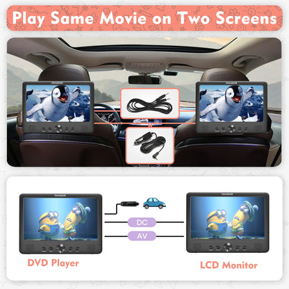 Portable Car DVD Entertainment System