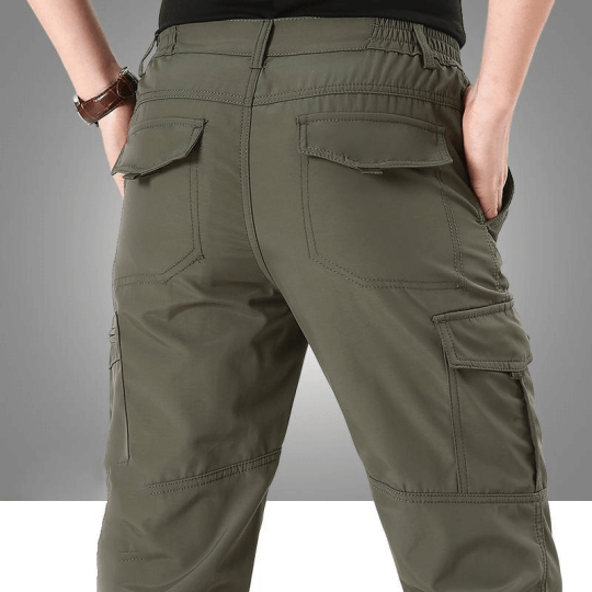 Rugged Outdoor Cargo Pants Waterproof Hiking Trousers
