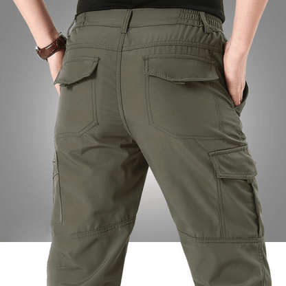 Rugged Outdoor Cargo Pants Waterproof Hiking Trousers