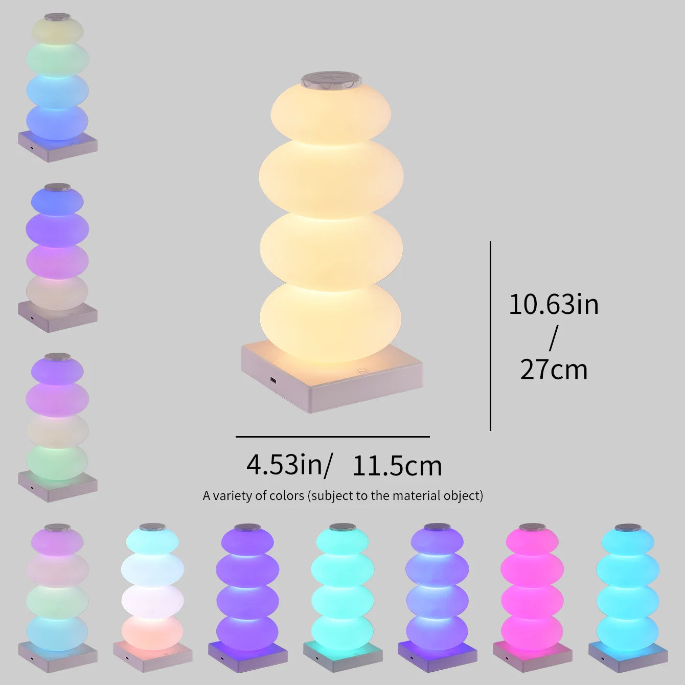 Colorful Touch Table Desk Lamp