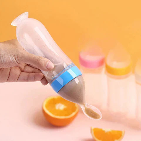 Baby Feeding Spoon Bottle - FeedEase-Green-Nora Luxe
