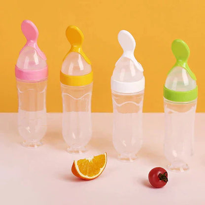 Baby Feeding Spoon Bottle - FeedEase-Green-Nora Luxe