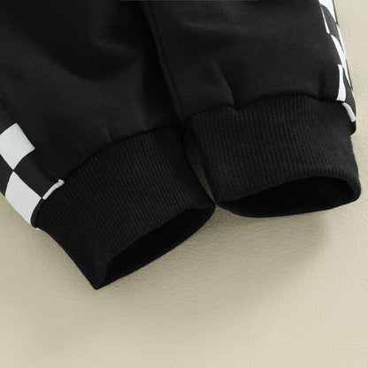 Baby Jogger Winter Set – Contrast Sweatshirt and Trousers-A-0-6 Months-Nora Luxe