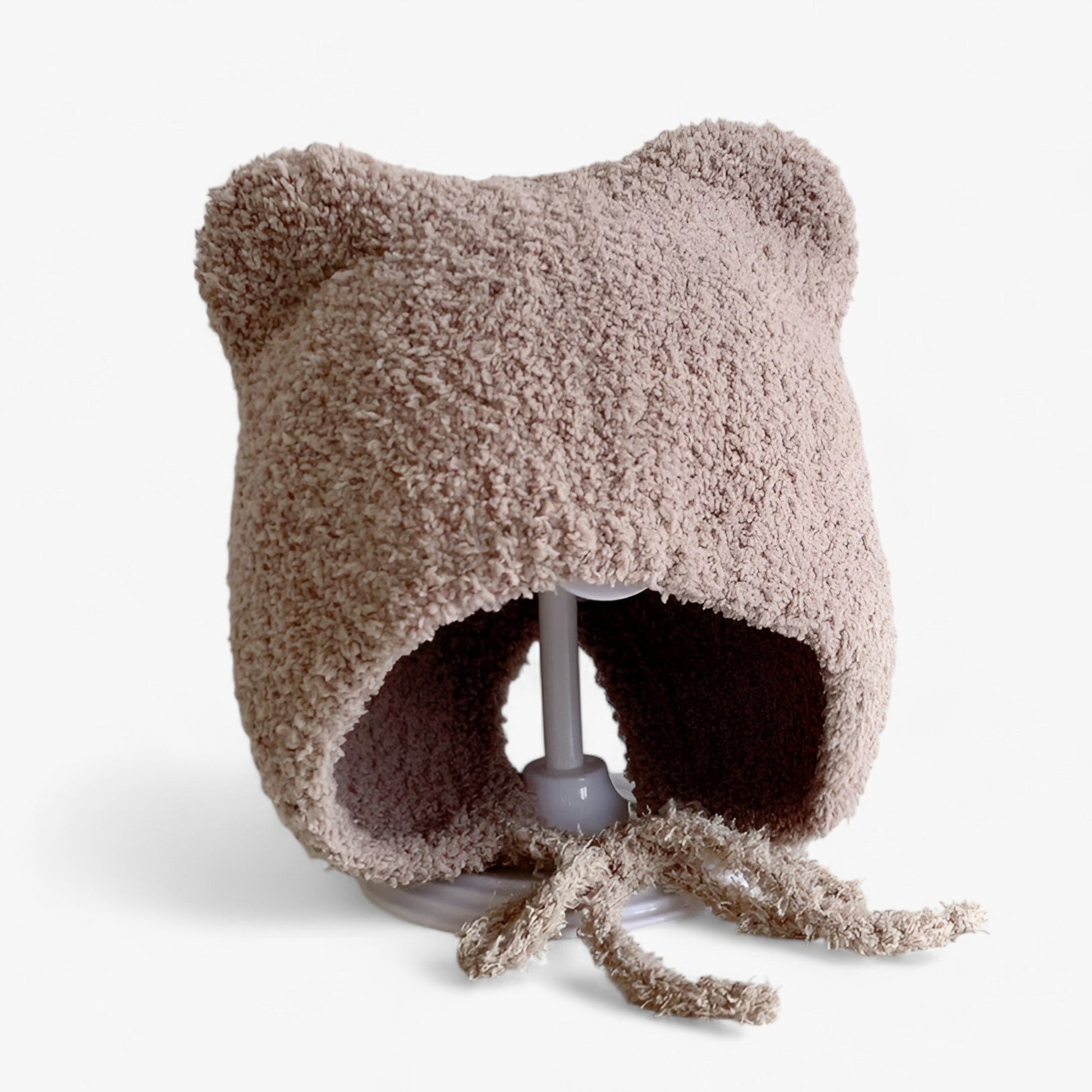 Baby Winter Hat with Ear Flaps - Soft Warmth and Cute Design - Finn-Khaki-Baby 0-3 years-Nora Luxe