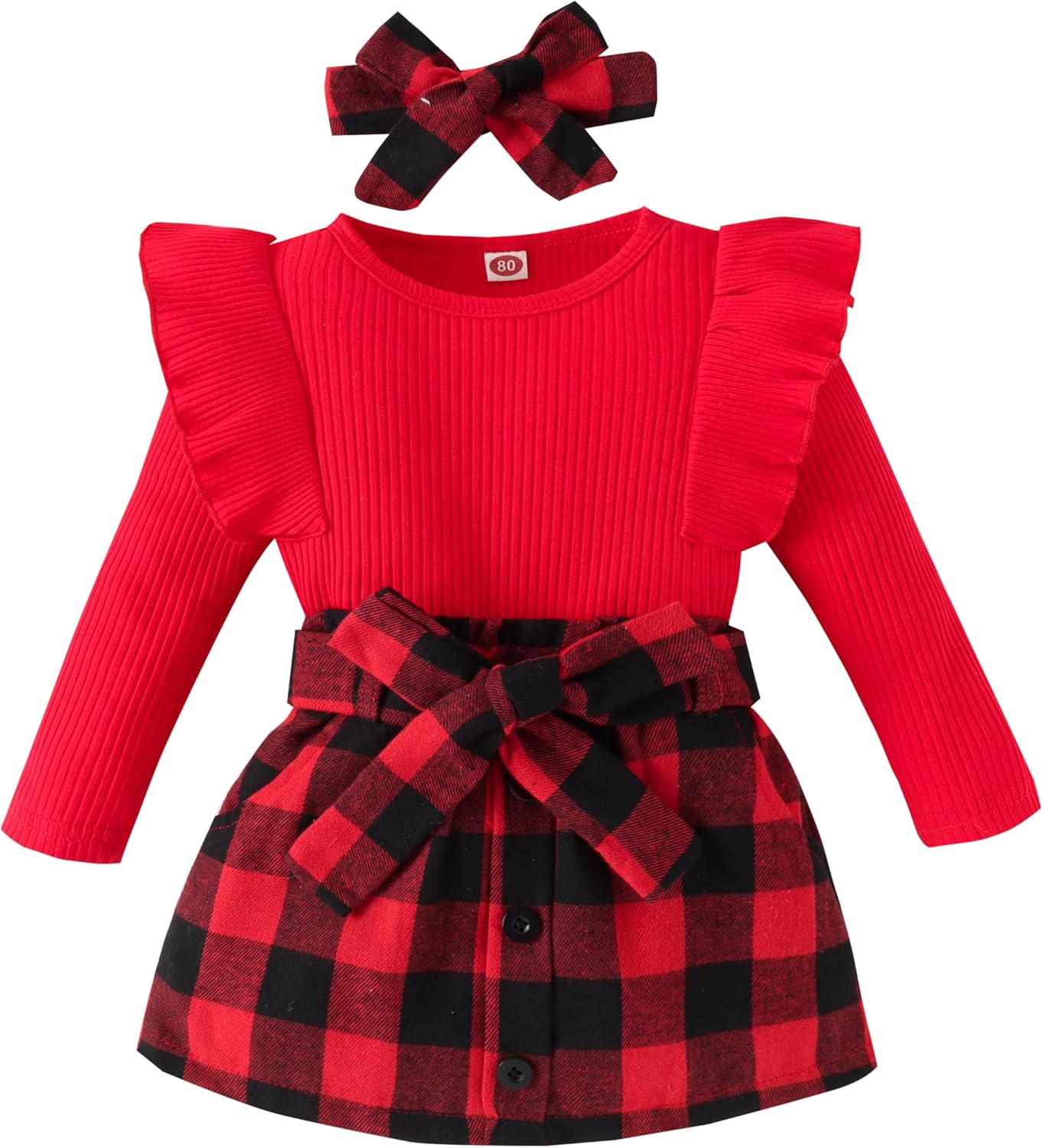 Baby Winterset – Knitted Turtleneck and Dress Set-A-6-12 Months-Nora Luxe