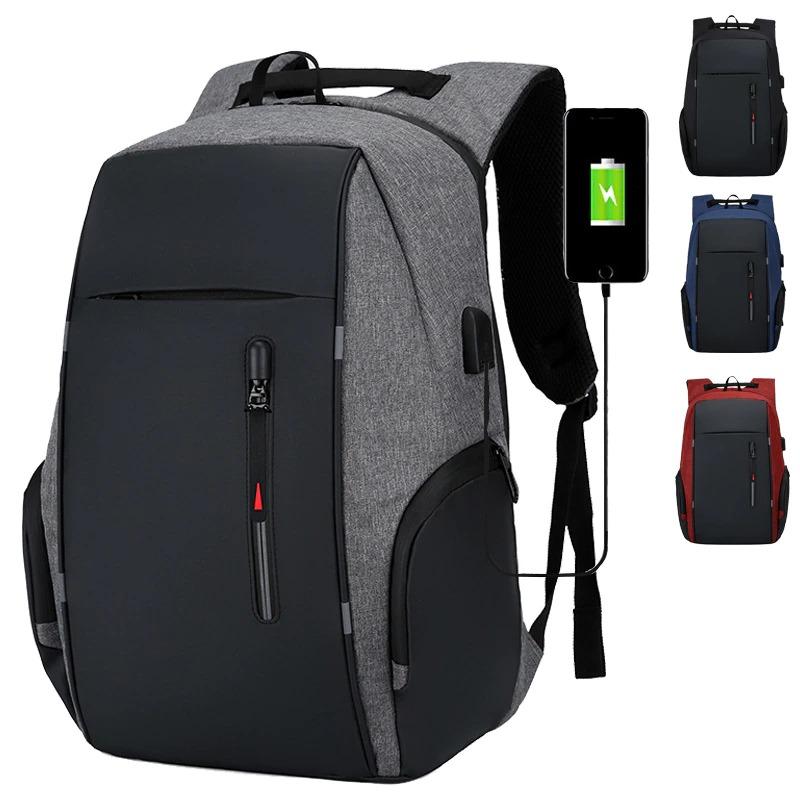 Water Resistant Laptop Backpack with Power Bank - Pexav