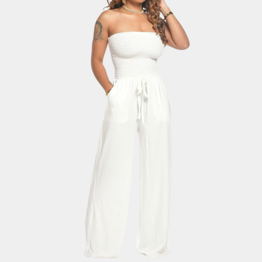 Women's Halter Neck Jumpsuit Livia - Pexav
