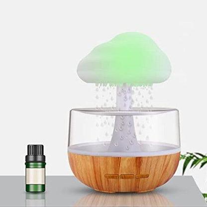Compact Desk Lamp Humidifier Aroma Diffuser Night Light