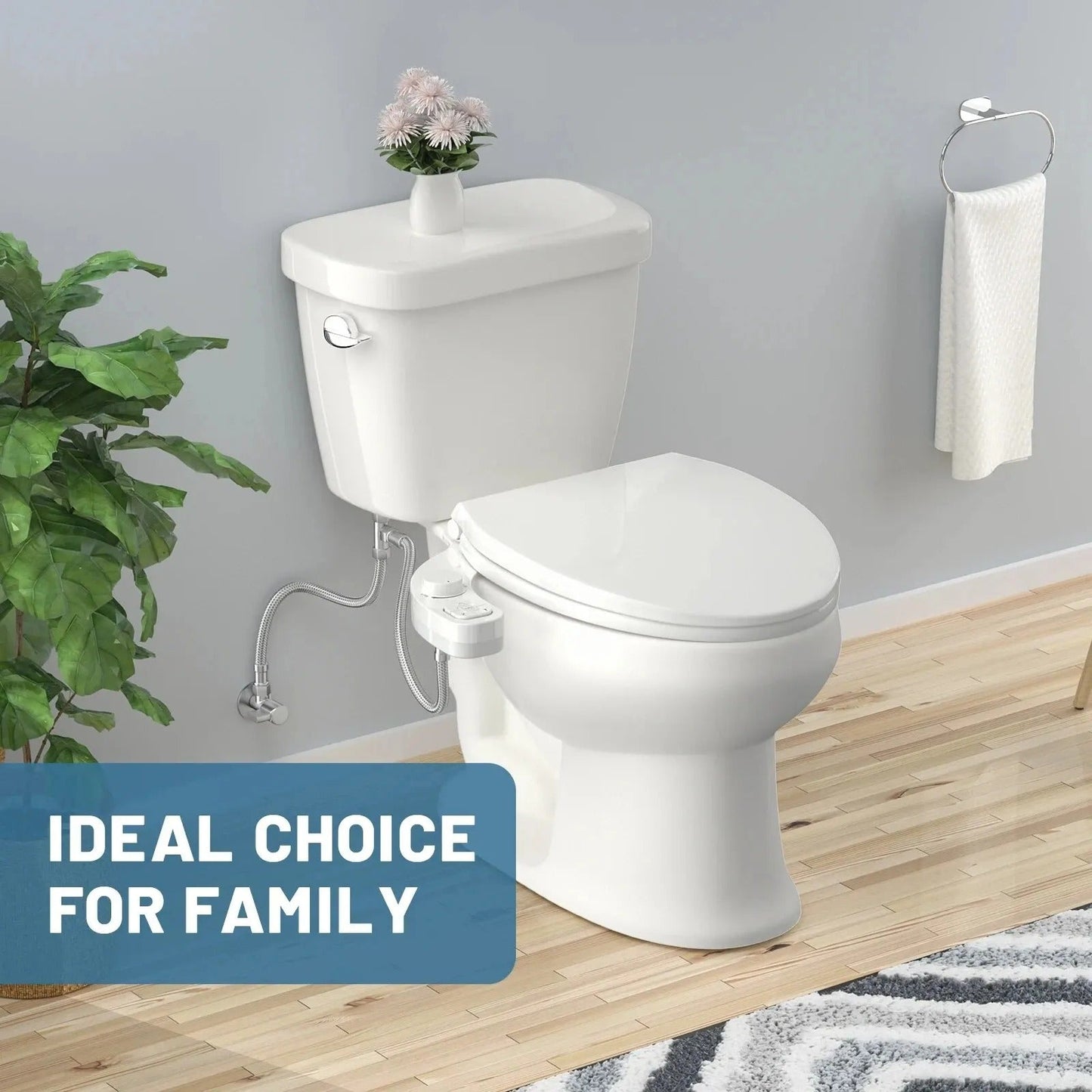 Self Cleaning Toilet Bidet Kit