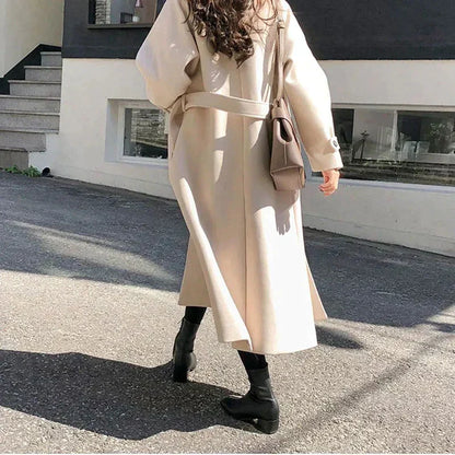 Fashionable Women's Long Winter Coat