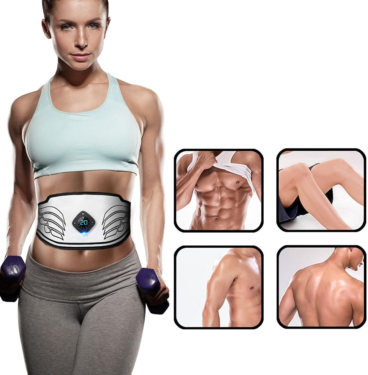 Slimming Massage Waist Belt for Home Use