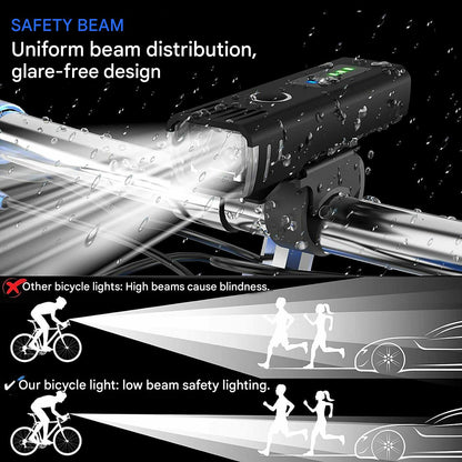 Bicycle lighting set - LumenGuard™-Nora Luxe