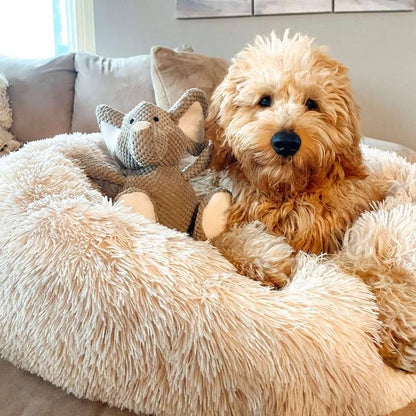 Comfortable Supportive Dog Donut Bed