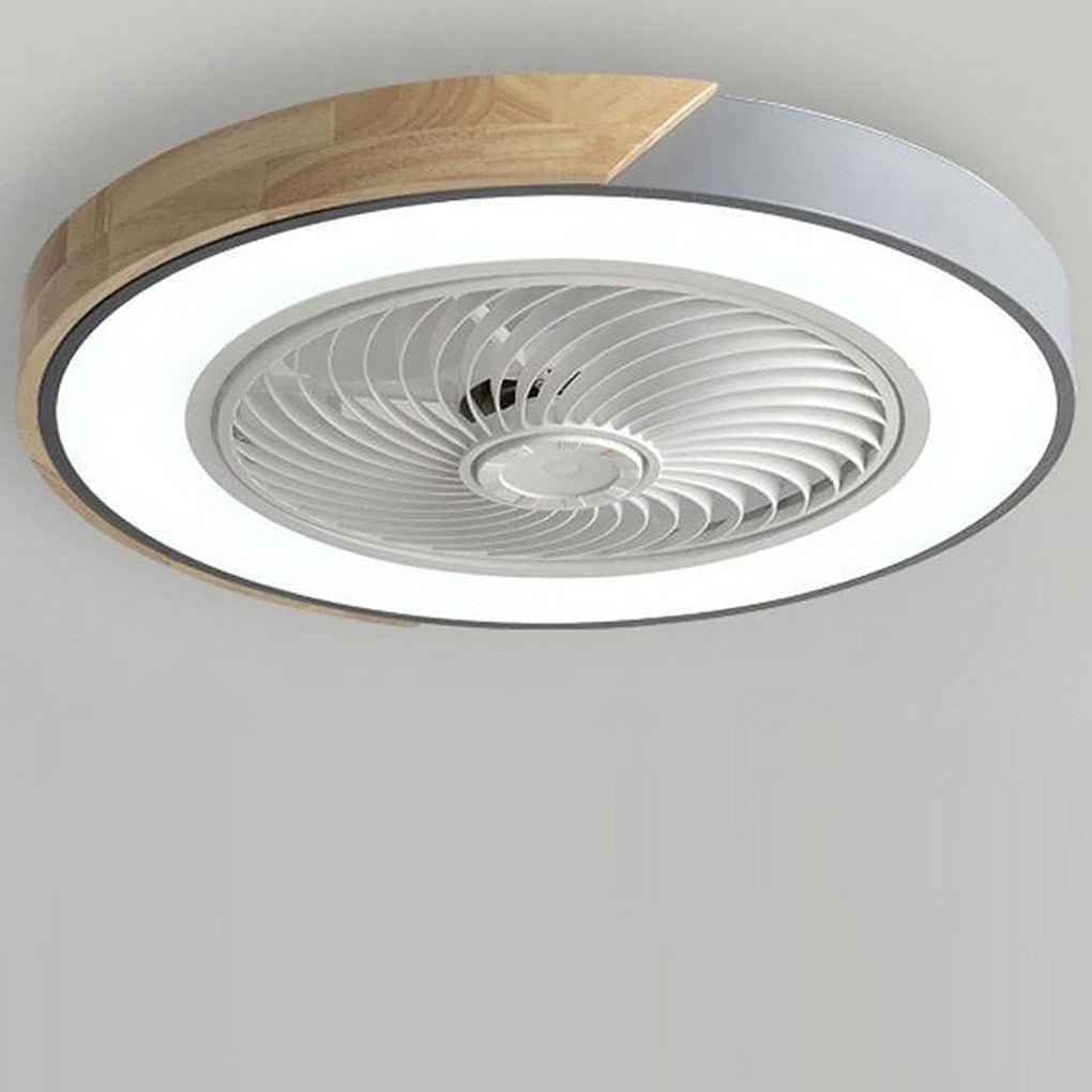 Sleek Silent Ceiling Fan Light with Remote