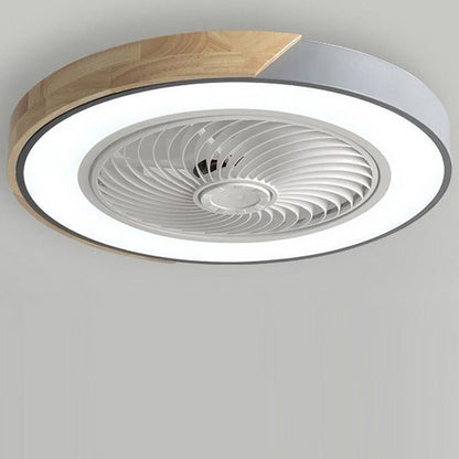 Sleek Silent Ceiling Fan Light with Remote