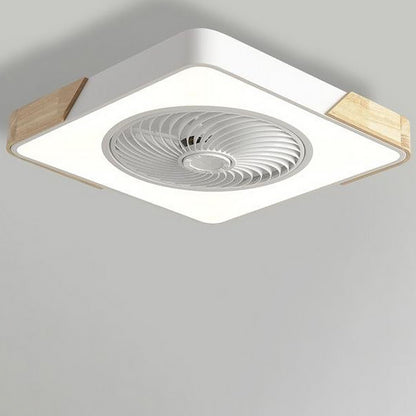 Sleek Silent Ceiling Fan Light with Remote